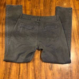 Gray skinny jeans